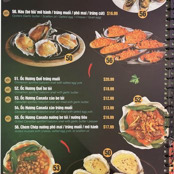 Oc A Chay - Menu 2026.09.04, page 7 - Vietnamese Near Me - San Gabriel, California Oc A Chay - Menu 2026.09.04, page 7 - Vietnamese Near Me - San Gabriel, California