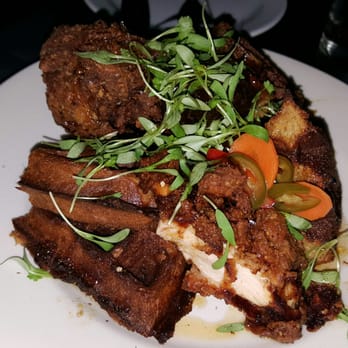 Neme Gastro Bar - PBJ Chicken and Waffles..dinner and dessert in one - Gastropubs Near Me - Miami, Florida Neme Gastro Bar - PBJ Chicken and Waffles..dinner and dessert in one - Gastropubs Near Me - Miami, Florida