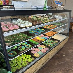 Merritt’s Bakery - Seasonal display case of desserts!