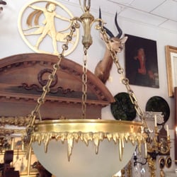 Duck & Dolphin Antiques - Selection of Lighting
