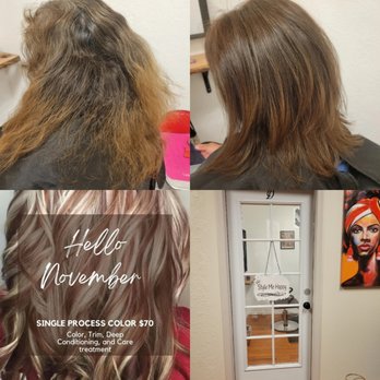 Style Me Happy Salon - My guest really took advantage of this deal. - Hair Stylists Near Me Style Me Happy Salon - My guest really took advantage of this deal. - Hair Stylists Near Me