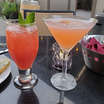 Opal - Passion fruit martini and bourbon blast - Seafood Near Me - Santa Barbara, California