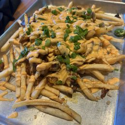 Spicy pork fries with jalapeno Spicy pork fries with jalapeno