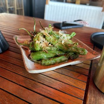 The Crouching Lion - Shishito peppers - Beer Bar Near Me - Kaaawa, Hawaii