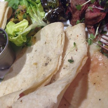Cat Cora's Kitchen - Taco vessels that just did not work. - New American Near Me - Atlanta, Georgia
