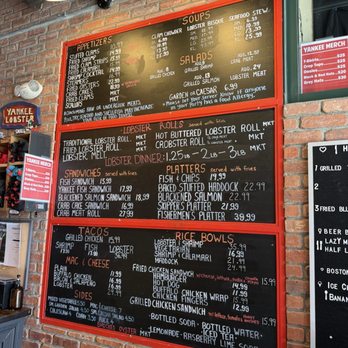 Yankee Lobster - Menu - Seafood Markets Near Me - Boston, Massachusetts