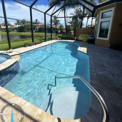 Broward and Miami Pool Service - New heater added to this customers pool nice and warm