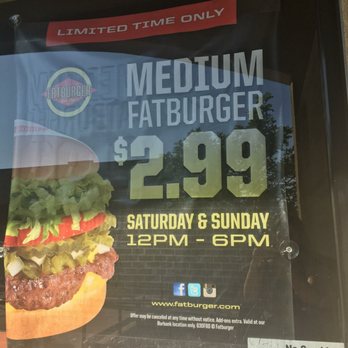 Fatburger & Buffalo's Express - Burgers Near Me - Burbank, California