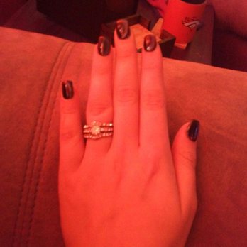 Glam Shop Nails - Pinky is to the side and thumb nail is shorter then the rest of them. - Nail Salons Near Me - Northglenn, Colorado Glam Shop Nails - Pinky is to the side and thumb nail is shorter then the rest of them. - Nail Salons Near Me - Northglenn, Colorado