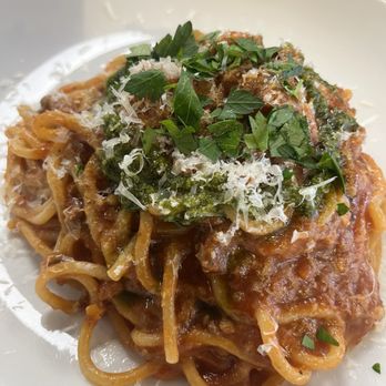 Cucina Moon - Spaghetti sauce could've used more robustness in flavor. - Pasta Shops Near Me - Honolulu, Hawaii Cucina Moon - Spaghetti sauce could've used more robustness in flavor. - Pasta Shops Near Me - Honolulu, Hawaii