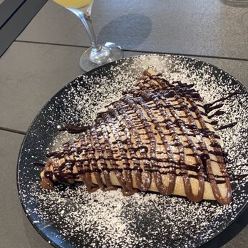 The Crepevine - Mimosa and sweet crepe - Creperies Near Me - Ormond Beach, Florida