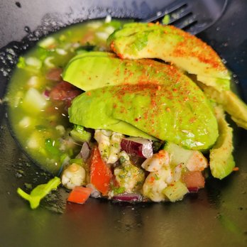 Baja Urban - Shrimp Ceviche, I eat mine with their chips! - Seafood Near Me - La Puente, California Baja Urban - Shrimp Ceviche, I eat mine with their chips! - Seafood Near Me - La Puente, California