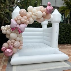 Party Life Pop - Balloon garland for bounce house