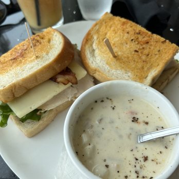 Lalla Grill Oceanside - Club with clam chowder - Seafood Near Me - Monterey, California Lalla Grill Oceanside - Club with clam chowder - Seafood Near Me - Monterey, California