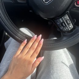 Pink nails Pink nails