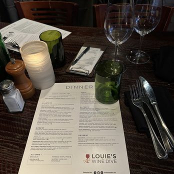 Louie's Wine Dive - Menu - New American Near Me - Des Moines, Iowa