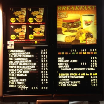 Original Tommy's - Drive-Thru Menu as of 07/27/2014 - Burgers Near Me - Van Nuys, California Original Tommy's - Drive-Thru Menu as of 07/27/2014 - Burgers Near Me - Van Nuys, California