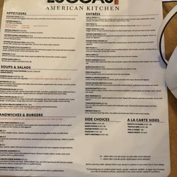 Luccas American Kitchen - Menu