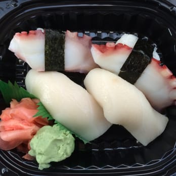 Cafe Asia - Octopus and White Tuna Nigiri - Sushi Bars Near Me - Roanoke, Virginia