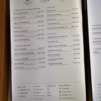 Xing Fu Tang - 5th Avenue - Menu - Bubble Tea Near Me - New York, New York Xing Fu Tang - 5th Avenue - Menu - Bubble Tea Near Me - New York, New York