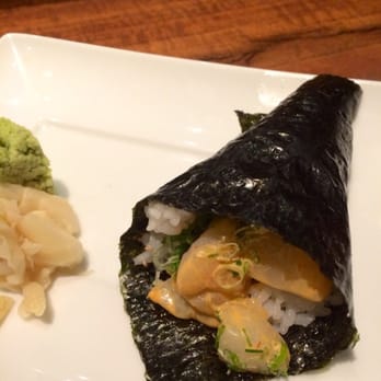 Morimoto Napa - Scallop hand roll - Japanese Near Me - Napa, California