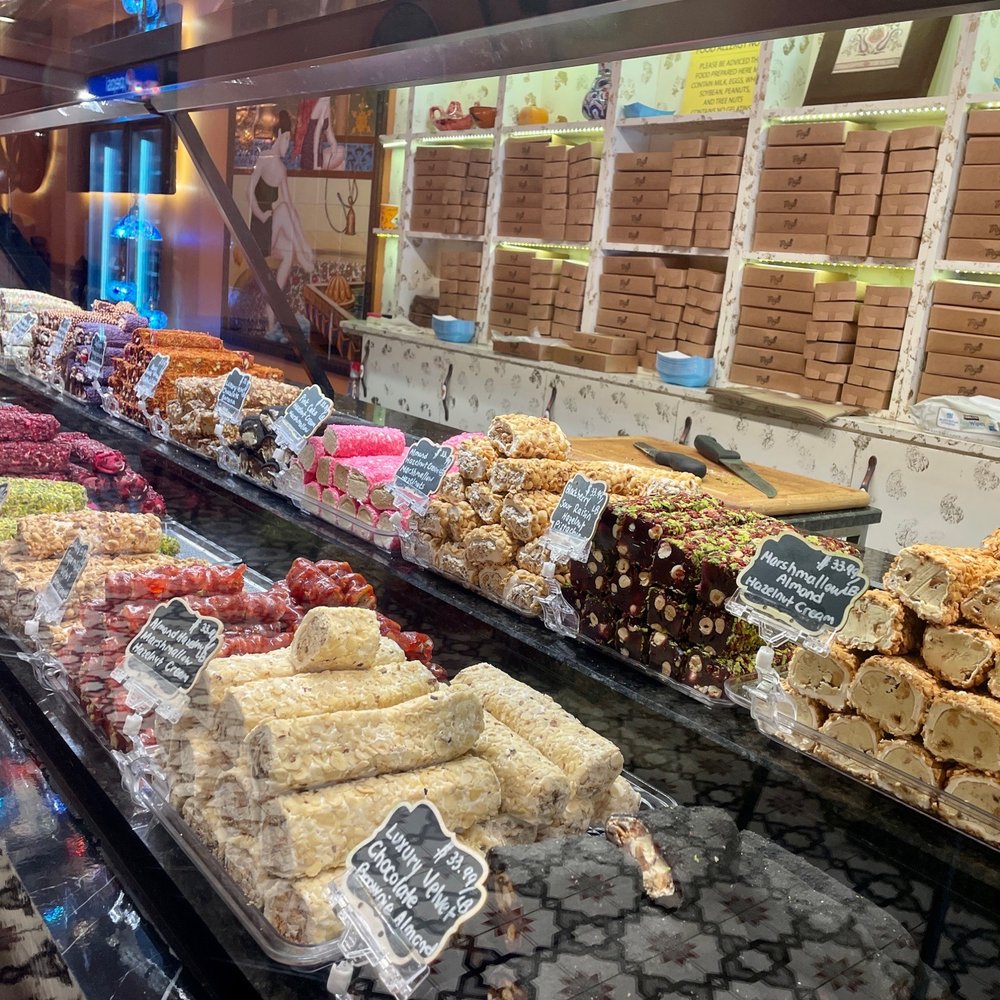 Troya - Displaying of Turkish Delights - Desserts Near Me - Monterey, California Troya - Displaying of Turkish Delights - Desserts Near Me - Monterey, California