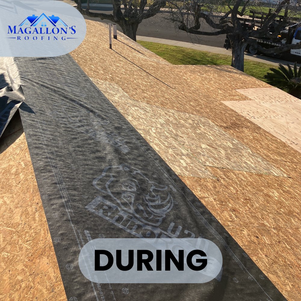 Slide of Magallon's Roofing