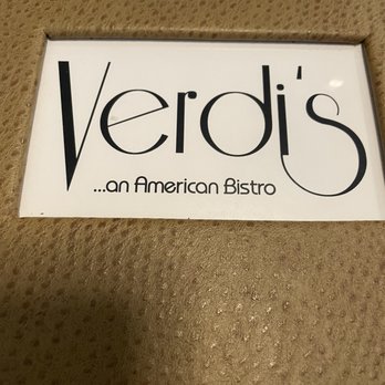 Verdi's American Bistro - Menu cover - New American Near Me - Marco Island, Florida Verdi's American Bistro - Menu cover - New American Near Me - Marco Island, Florida