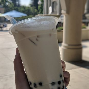Bobalicious - Jasmine Green Boba Tea (lightly sweetened and light ice ) - Bubble Tea Near Me - Redwood City, California