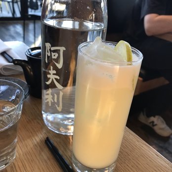AFURI Ramen+Dumpling - Beaverton - I didn't get the name of this drink but it was spectacular and beautiful. - Ramen Near Me - Beaverton, Oregon
