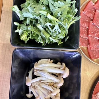 Kamitoku Japanese Hotpot  - Veggies - Japanese Near Me - Honolulu, Hawaii