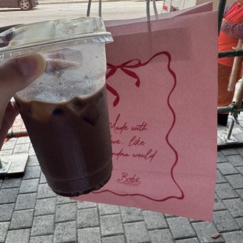Bobe Kitchen & Bakery - Iced Mocha - Bakeries Near Me - Miami, Florida