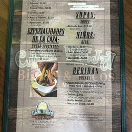 Menu Menu