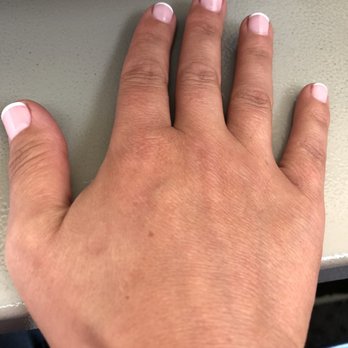 Sparkle Nails - My French gel manicure - Nail Salons Near Me - New York, New York