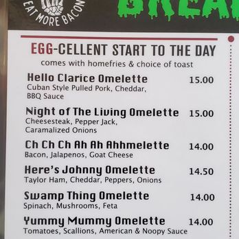 Missy's Main Street Cafe - Look at the cool item titles. - Breakfast & Brunch Near Me - Rockaway, New Jersey Missy's Main Street Cafe - Look at the cool item titles. - Breakfast & Brunch Near Me - Rockaway, New Jersey