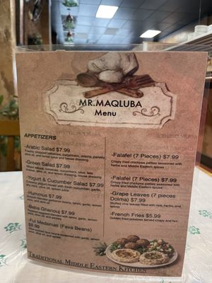 Menu photo 6 Mr Maqluba Seattle, WA