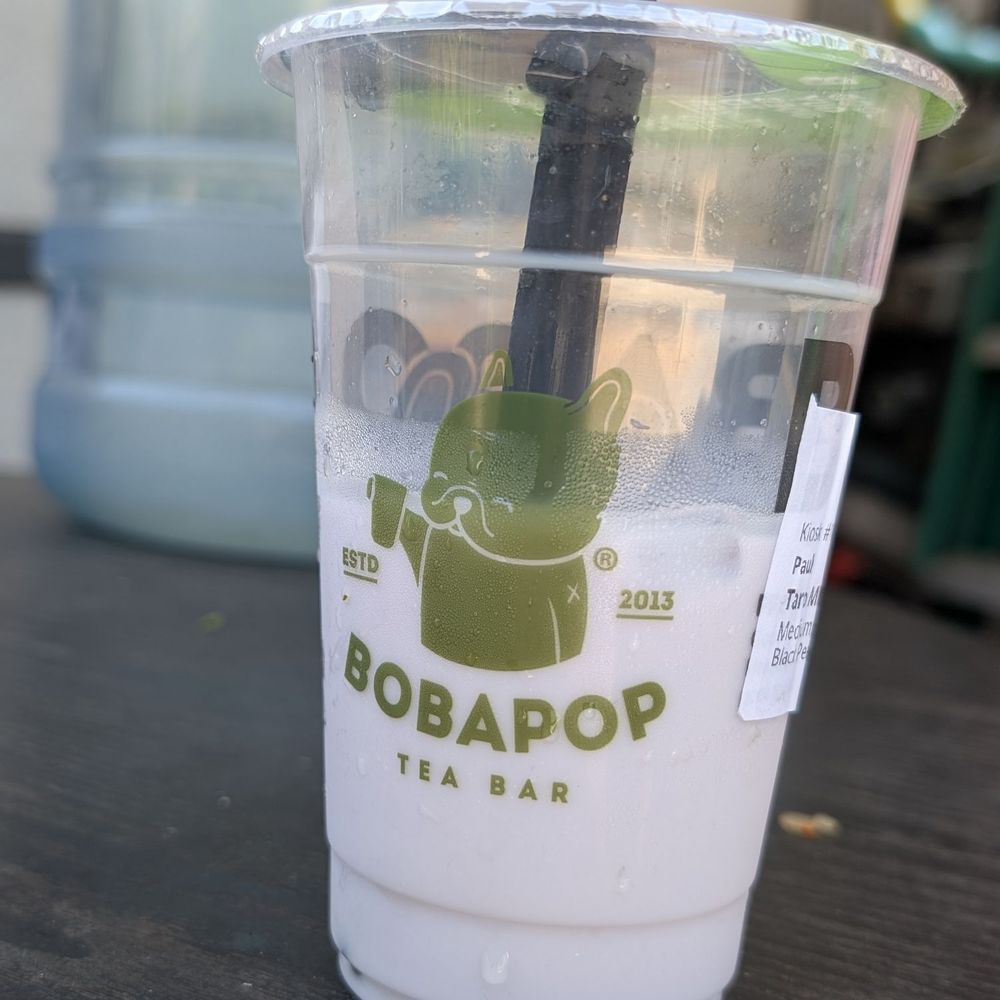 BoBaPOP Tea Bar - Taro Milk Tea - Coffee & Tea Near Me - San Gabriel, California