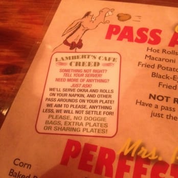 Lambert's Cafe - Ozark - No sharing! :( - American Near Me - Ozark, Missouri