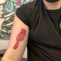 Evolved Artforms - Cardinal done for my brother that passed away 11 years ago.