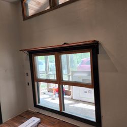 Lovell Home Services - Picture A: This used to be a door that was swapped out with a window on the opposite side of our screen in porch! (see Picture B)