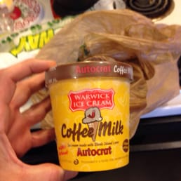 The New Warwick Ice cream and autocrat came together