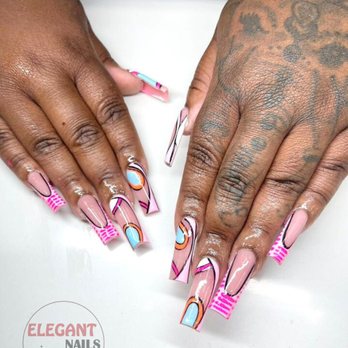 Elegant Nails - nail salon Atlanta, GA - Nail Salons Near Me - Atlanta, Georgia