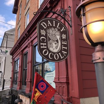 Daily Chocolate - Sign outside - Chocolatiers & Shops Near Me - Vergennes, Vermont Daily Chocolate - Sign outside - Chocolatiers & Shops Near Me - Vergennes, Vermont