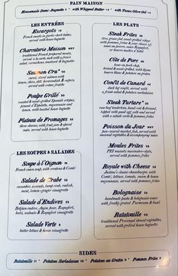 Menu photo 4 Justine's Brasserie Austin, TX