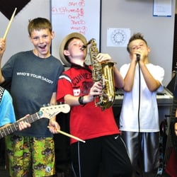 Globalsound Studio - Academy of Rock students have fun!