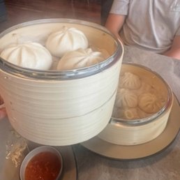Bao buns, soup dumplings Bao buns, soup dumplings