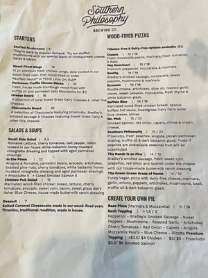 Menu photo 3 Southern Philosophy Brewing Bainbridge, GA Menu photo 3 Southern Philosophy Brewing Bainbridge, GA