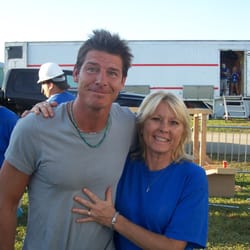 Fresh Impressions - Extreme Home Makeover - Philo, Illinois  with Ty Pennington, Designer.  Building and painting furniture for 3 Children's bedr...
