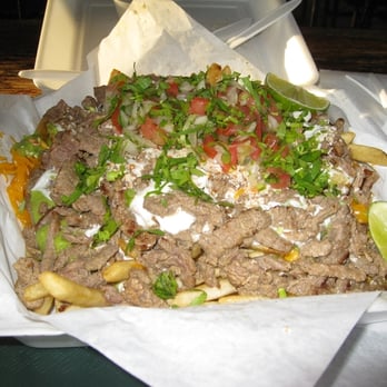 Los Jilberto's Taco Shop - Carne Asada Fries with fresh pico de gallo - Mexican Near Me - Riverside, California Los Jilberto's Taco Shop - Carne Asada Fries with fresh pico de gallo - Mexican Near Me - Riverside, California