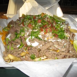 Los Jilberto's Taco Shop - Carne Asada Fries with fresh pico de gallo